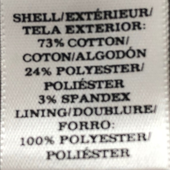 Ann Taylor Cotton Blend Tan Pencil Suit Skirt - Picture 9 of 9